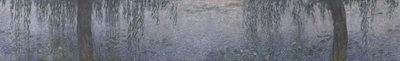 Tiszta reggel a fűzfáknál alkotó: Claude Monet
