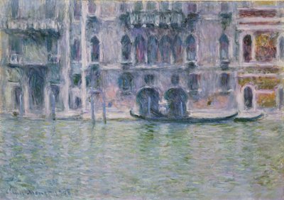 Le Palais da Mula, 1908 alkotó: Claude Monet