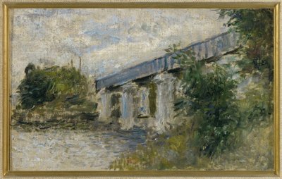A vasúti híd, Argenteuil alkotó: Claude Monet