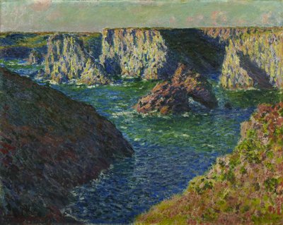 Belle-Ile sziklái Belle-Ile sziklái, 1886. alkotó: Claude Monet