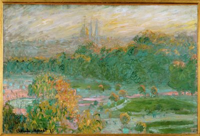 Les Tuileries (olaj, vászon) alkotó: Claude Monet