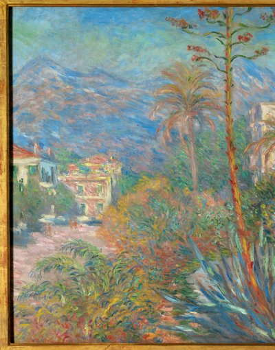 Les villas a Bordighera,1884 (olaj, vászon) alkotó: Claude Monet