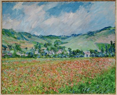 Mákos mező alkotó: Claude Monet