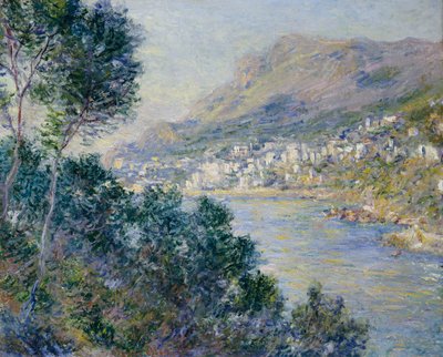 Monte Carlo, Kilátás Cap Martinról, 1884 alkotó: Claude Monet