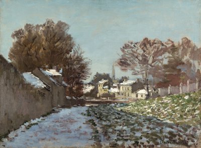 Havazás Argenteuilban alkotó: Claude Monet