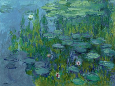 Vízililiomok alkotó: Claude Monet