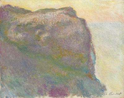A sziklán, Petit D"Ailly; A sziklán, Petit Aillyben, 1896 alkotó: Claude Monet