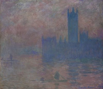 Parlament. London alkotó: Claude Monet