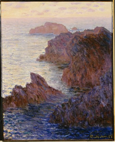 Point de Rochers, Port-Goulphar alkotó: Claude Monet