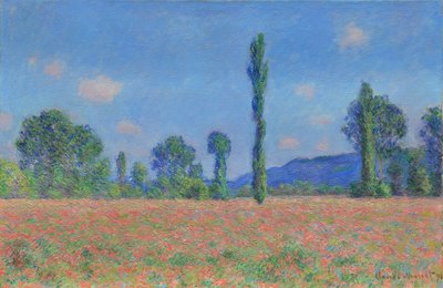 Pipacsmező (Giverny) alkotó: Claude Monet