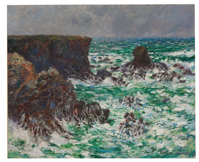 Port Cotton: Az oroszlán, 1886 alkotó: Claude Monet