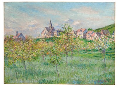 Tavasz Givernyben, délutáni hatás, 1885 alkotó: Claude Monet