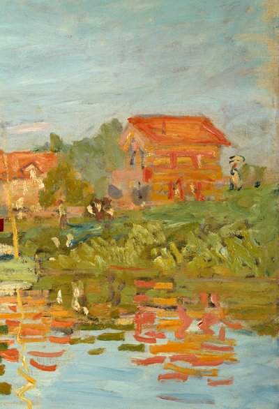 Argenteuil Részletre vonatkozik. Claude Monet festménye (1840-1926) 1872 V. 0,48 x 0,75 m Párizs, Muse d