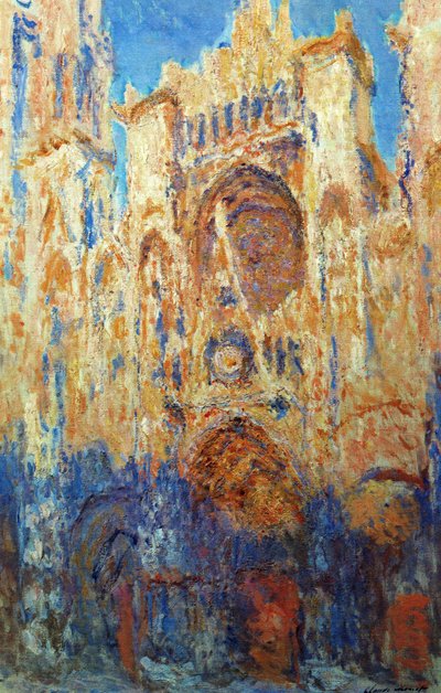 Rouen-i katedrális alkotó: Claude Monet