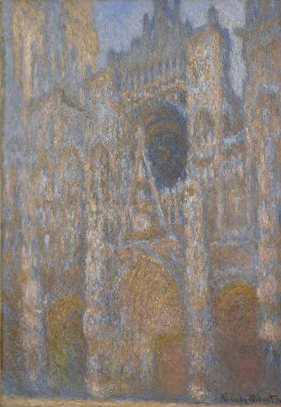 Rouen-i székesegyház, homlokzat, 1892-94 körül alkotó: Claude Monet
