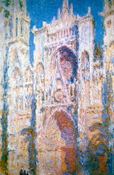 Rouen-i katedrális, Harmónia kékben és aranyban, 1894 alkotó: Claude Monet
