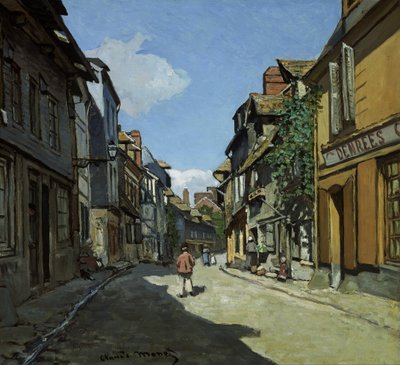 Rue de la Bavole, Honfleur alkotó: Claude Monet