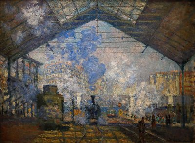 Saint-Lazare állomás alkotó: Claude Monet