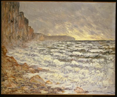 Tengerpart, Fecamp alkotó: Claude Monet