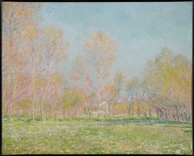 Tavasz Givernyben alkotó: Claude Monet