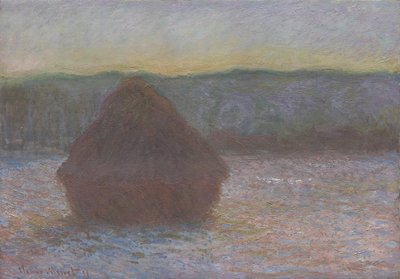 Búza halom alkotó: Claude Monet