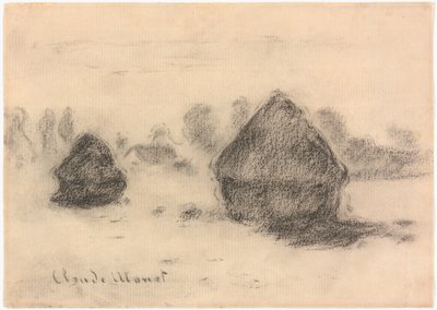 Búza halom alkotó: Claude Monet