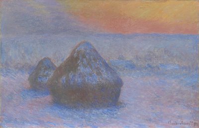 Búza halom alkotó: Claude Monet