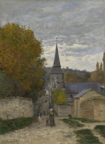 Sainte-Adresse utca, 1867 alkotó: Claude Monet