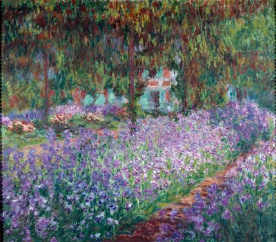 A művész kertje Givernyben alkotó: Claude Monet
