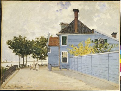 A kék ház, Zaandam alkotó: Claude Monet
