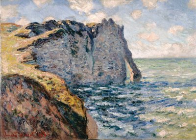 Az avali sziklafal, Étretat alkotó: Claude Monet