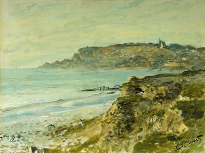 A Sainte-Adresse-i sziklák; A Cliff of Saint Address, 1873 alkotó: Claude Monet