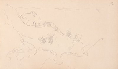 A Vámtisztek Háza Varengeville-ben alkotó: Claude Monet
