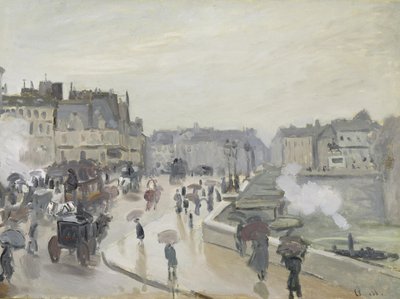 A Pont Neuf alkotó: Claude Monet
