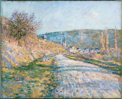 Az út Vétheuil felé alkotó: Claude Monet