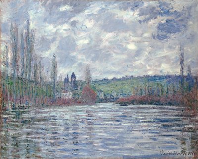 A Szajna az árvízben Vetheuilban, 1881 alkotó: Claude Monet