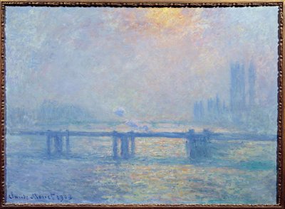 A Temze a Charing Crossnál, Londonban alkotó: Claude Monet