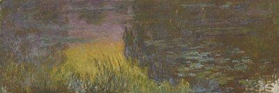 A tavirózsák – lenyugvó nap, 1914-1926 alkotó: Claude Monet