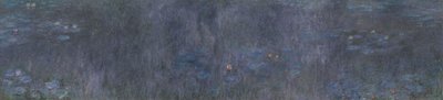 A tavirózsák - fa tükörképek alkotó: Claude Monet