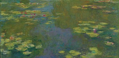 A tavirózsa-tó; A tavirózsa tavacska, 1919 alkotó: Claude Monet