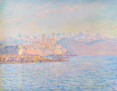 A régi erőd Antibes-ban alkotó: Claude Monet