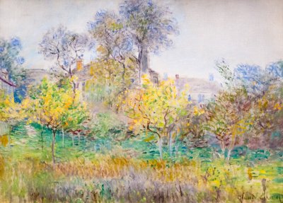 A gyümölcsös, c. 1874 (olaj, vászon) alkotó: Claude Monet