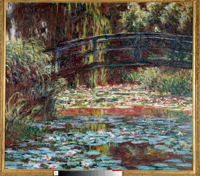 A tavirózsa tó Givernyben alkotó: Claude Monet