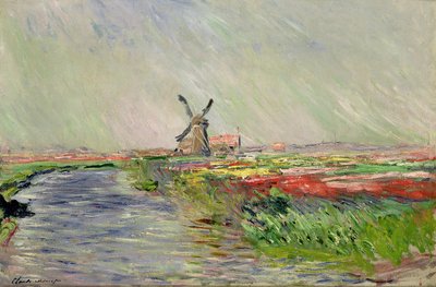 Tulipán mező Hollandiában alkotó: Claude Monet