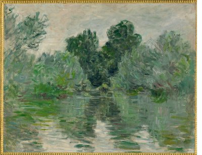 Un bras de la Seine (olaj, vászon) alkotó: Claude Monet