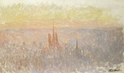 Rouen látképe, 1892 alkotó: Claude Monet