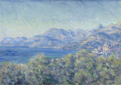 Kilátás Ventimigliára alkotó: Claude Monet