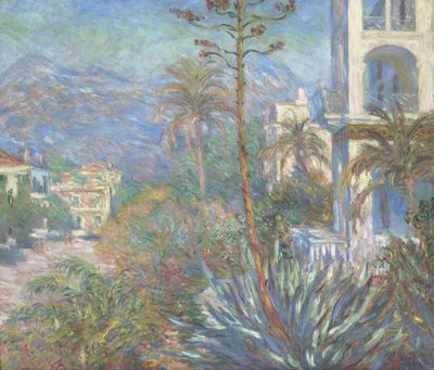 Villák Bordigherában, 1884 alkotó: Claude Monet