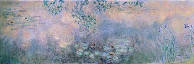 Tavirózsa (a tavirózsa tó íriszekkel) alkotó: Claude Monet
