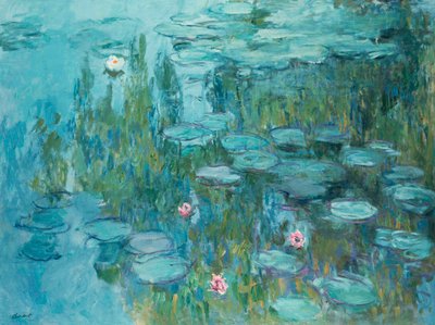 Vízililiomok alkotó: Claude Monet